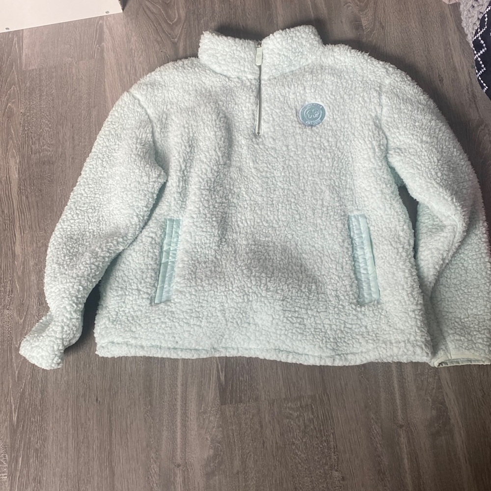 Ivory Ella Shepard fleece
